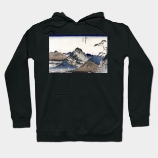 Japanese mountains Hoodie